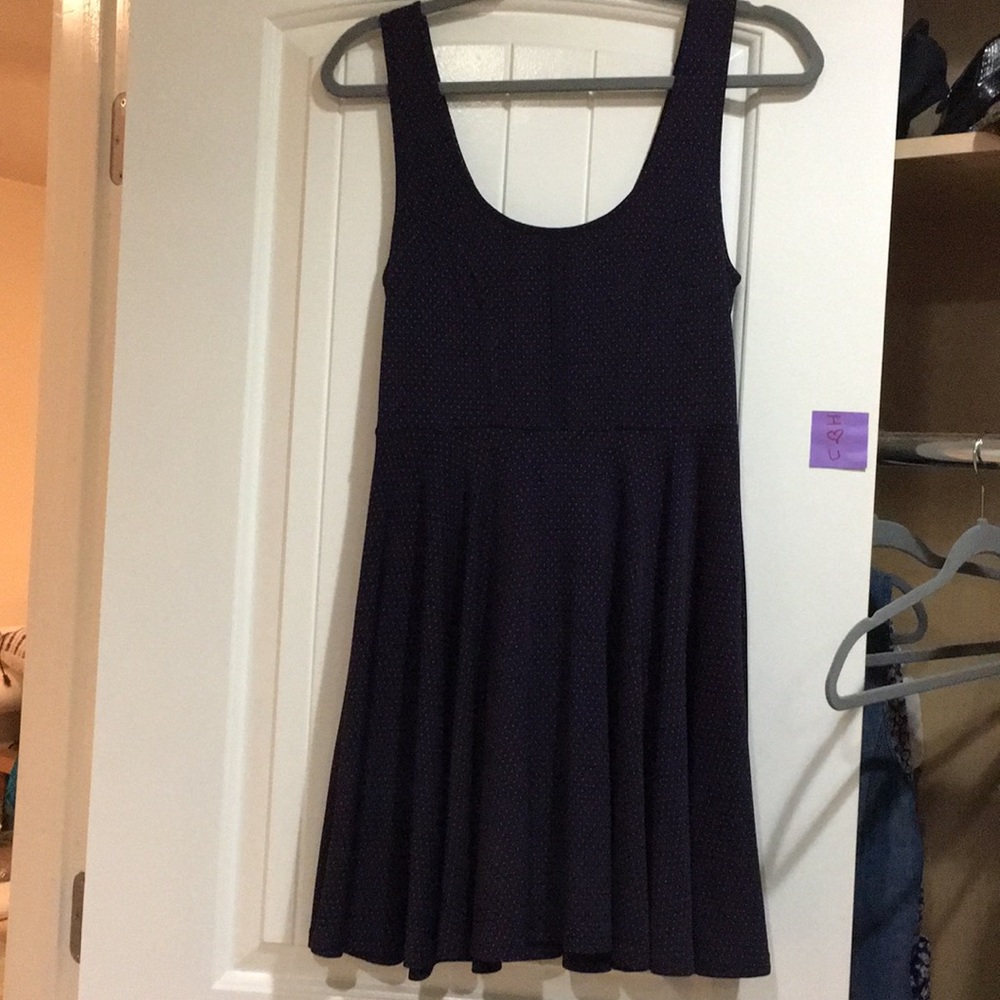 Free People small blue red polka dot dress - Picture 4 of 5
